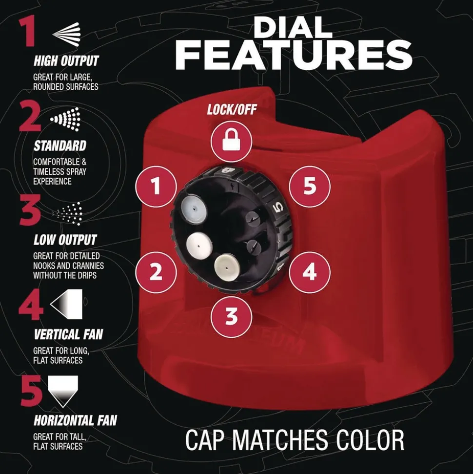 Rust-Oleum Stops Rust 5-in-1 Spray Paint, Gloss Regal Red, 12 oz Aerosol Can, 6/Carton