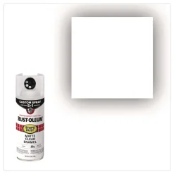 Rust-Oleum Stops Rust 5-in-1 Spray Paint, Matte Clear, 12 oz Aerosol Can, 6/Carton