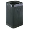Safco At-Your-Disposal 38-Gallon Top-Open Waste Receptacle - Black
