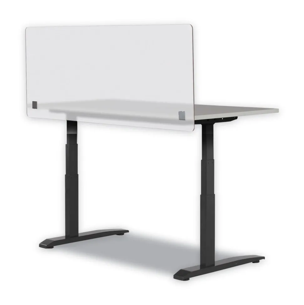 Safco 7517FR 59.5 in. x 2.5 in. x 23.5 in. 7517 Series Acrylic Wellness Panel - Frosted