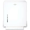 San Jamar 11.63 in. x 5 in. x 14.5 in. True Fold C-Fold/Multifold Paper Towel Dispenser - White