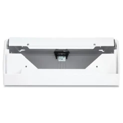 San Jamar 11.63 in. x 5 in. x 14.5 in. True Fold C-Fold/Multifold Paper Towel Dispenser - White