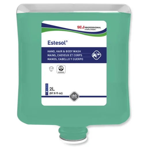 SC Johnson 2 L Estesol Hand, Hair and Body Cleaner Manual Cartridge - Rainforest Scent (4/Carton)