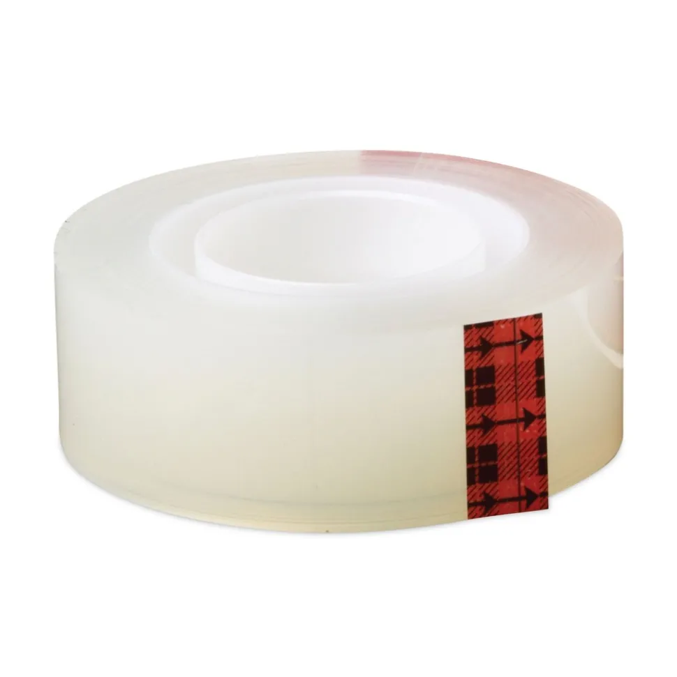 Scotch 0.75 in. x 83.33 ft. 1 in. Core Tape - Transparent (6/Pack)