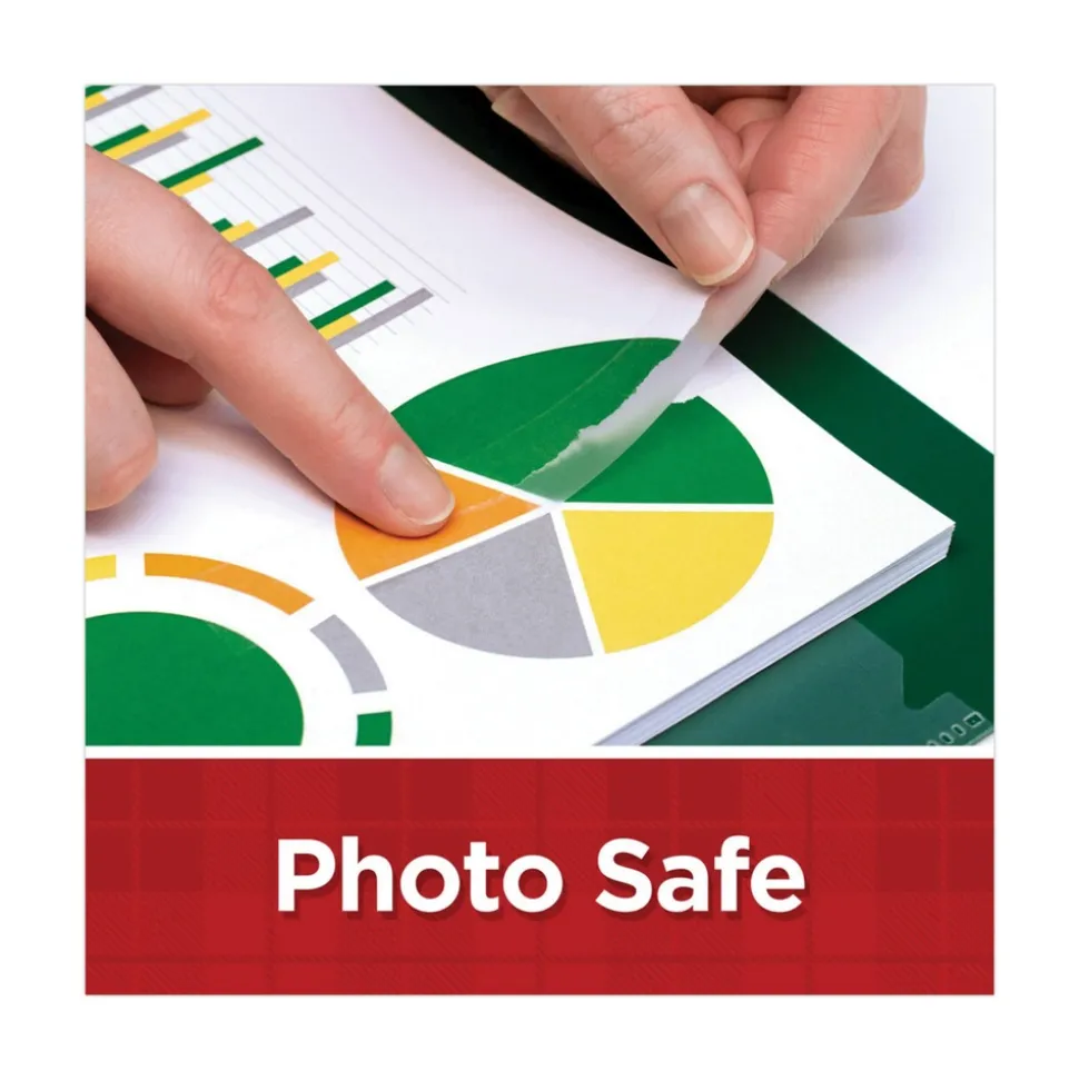 Scotch 0.75 in. x 83.33 ft. 1 in. Core Tape - Transparent (6/Pack)