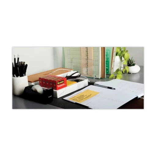 Scotch 0.75 in. x 83.33 ft. 1 in. Core Tape - Transparent (6/Pack)