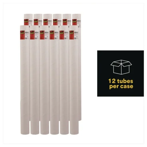 Scotch Mailing Tube 36-in Long 3-in Diameter White 12/Carton