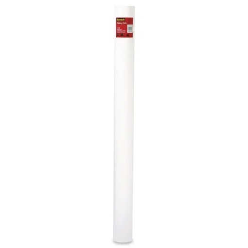 Scotch Mailing Tube 48-in Long 4-in Diameter White 12/Carton