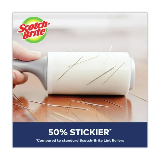 Scotch-Brite 50 Percent Stickier Lint Roller
