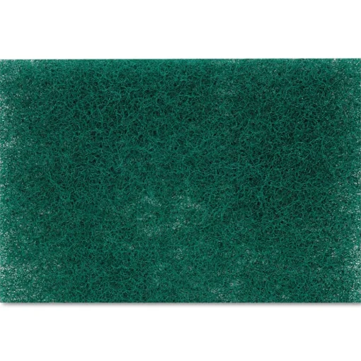 Scotch-Brite PROFESSIONAL 6 in. x 9 in. Heavy-Duty Scouring Pad - Green (12/Pack, 3 Packs/Carton)