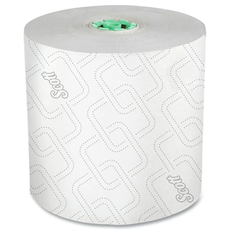 Scott 1-Ply 1150 ft. Pro Hard Roll Paper Towels with Elevated Scott Design for Scott Pro Dispenser - Green Core Only (6/Carton)