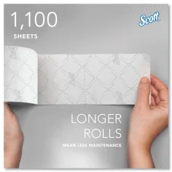 Scott 2-Ply Septic Safe Pro Small Core High Capacity/SRB Bath Tissue - White (36/Carton)