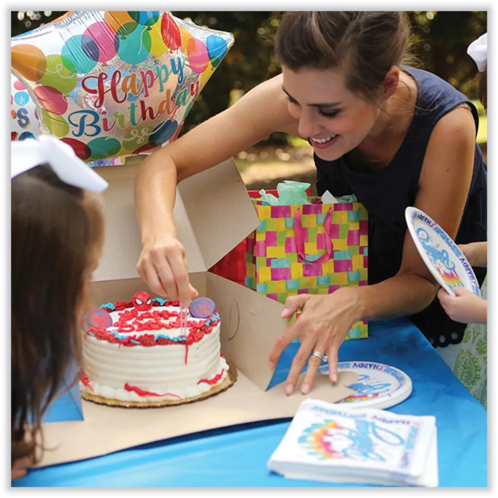 SCT 9 in. x 9 in. x 4 in. Paper Standard Bakery Boxes - White (200/Carton)