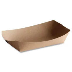 SCT SCH 0529 Eco Food Trays with 5-lb. Capacity - Brown Kraft (500/Carton)