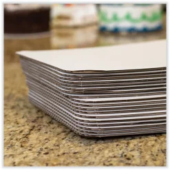 SCT Single Wall Pad Paper 25.5 in. x 17.5 in. Bakery Bright White Cake Pad - White (50/Carton)