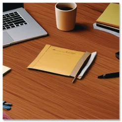 Sealed Air Jiffy #2 Paper Padding Self-Adhesive Closure 8.5 in. x 12 in. Padded Mailer - Natural Kraft (100/Carton)