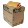 Sealed Air Jiffylite 7.25 in. x 12 in. No. 1 Barrier Bubble Air Cell Cushion Self-Seal Bubble Mailer - Brown Kraft (100/Carton)