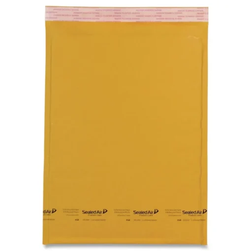Sealed Air Jiffylite 10.5 in. x 16 in. No. 5 Barrier Bubble Air Cell Cushion Self-Seal Bubble Mailer - Brown Kraft (25/Carton)