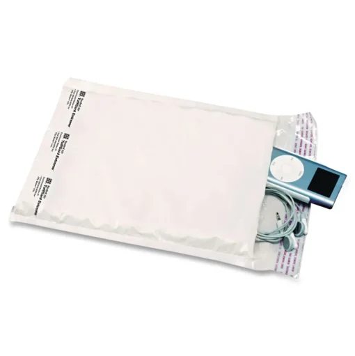 Sealed Air Jiffylite 8.5 in. x 12 in. #2 Barrier Bubble Air Cell Cushion Self-Adhesive Closure Self-Seal Bubble Mailer - White (100/Carton)