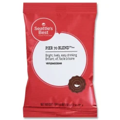 Seattle's Best 12420869 2.1 oz. Packet Premeasured Coffee Packs - Pier 70 Blend (72/Carton)