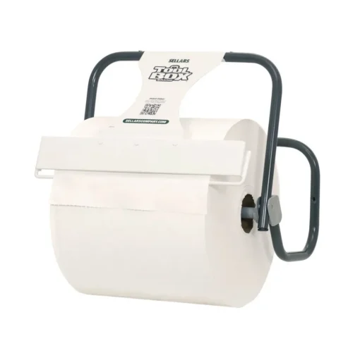 Sellars 1-Ply 12.5 x 12 TOOLBOX Z300 Wipers - White (1/Carton)