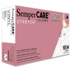 SemperCare Stretch Vinyl Examination Gloves - Medium, Cream (100/Box)