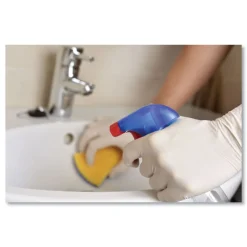 SemperGuard Latex Powdered Gloves - Medium Cream (100/Box)