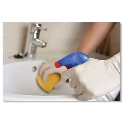 SemperGuard Latex Powdered Gloves - Medium Cream (100/Box)