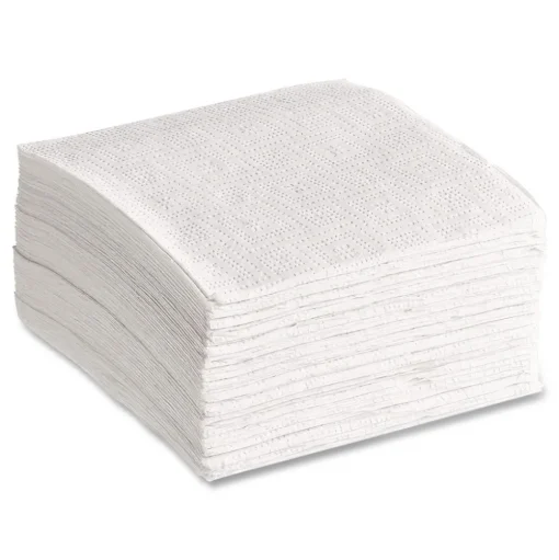 Seventh Generation 11-1/2 in. x 12-1/2 in. 1-Ply 100 Percent Recycled Napkins - White (12/Carton)