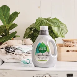Seventh Generation Power Plus 87.5 oz. Bottle Laundry Detergent - Fresh Scent (4/Carton)