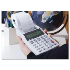 Sharp EL-1611V 2 Lines/Sec Printing Calculator - Black/Red Print