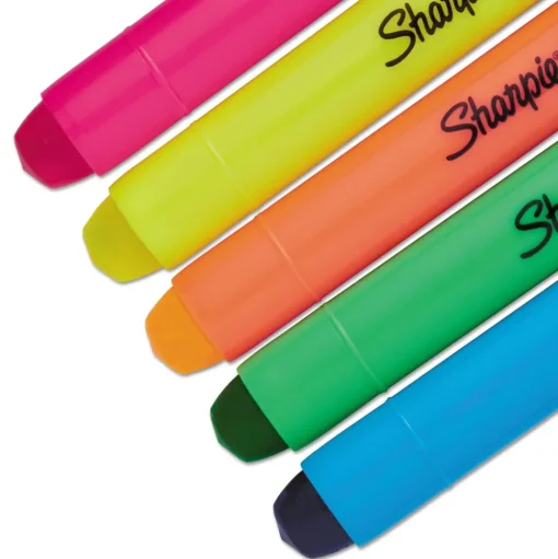 Sharpie Bullet Tip Gel Highlighters - Assorted Ink/Barrel Colors (1-Set)