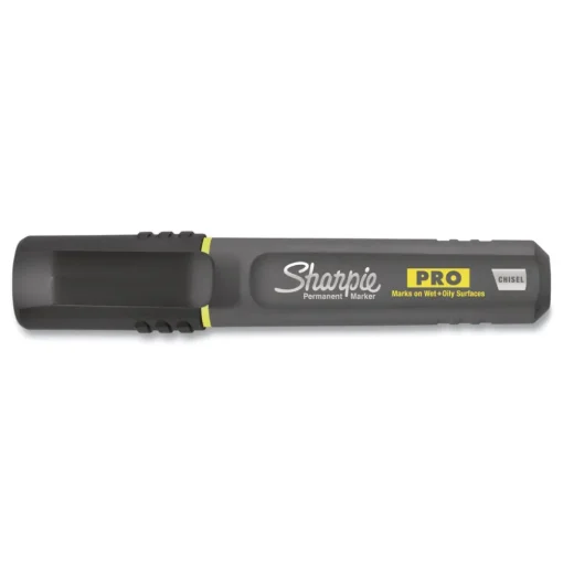 Sharpie Pro Broad Chisel Tip Permanent Marker - Black (1-Dozen)