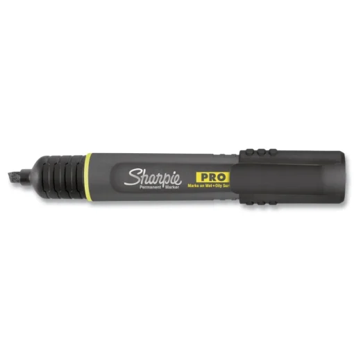 Sharpie Pro Broad Chisel Tip Permanent Marker - Black (1-Dozen)