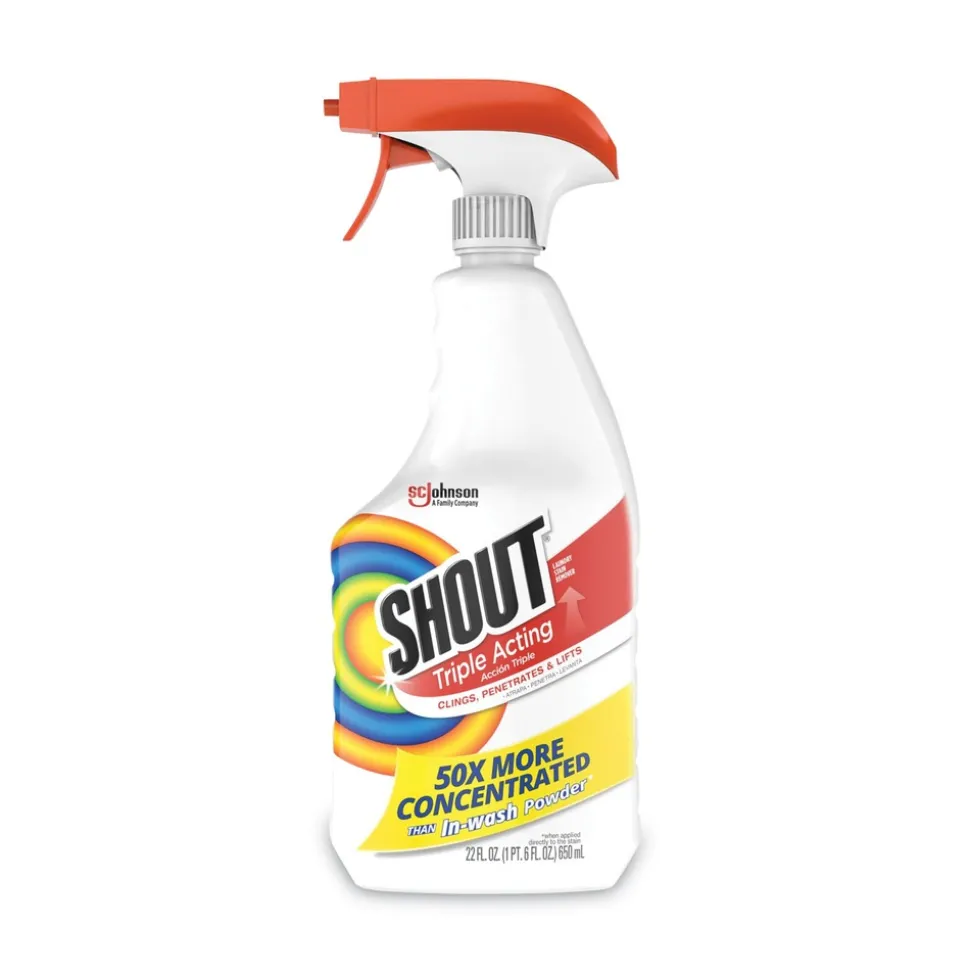 Shout 22 oz. Trigger Spray Bottle Laundry Stain Treatment - Pleasant Scent