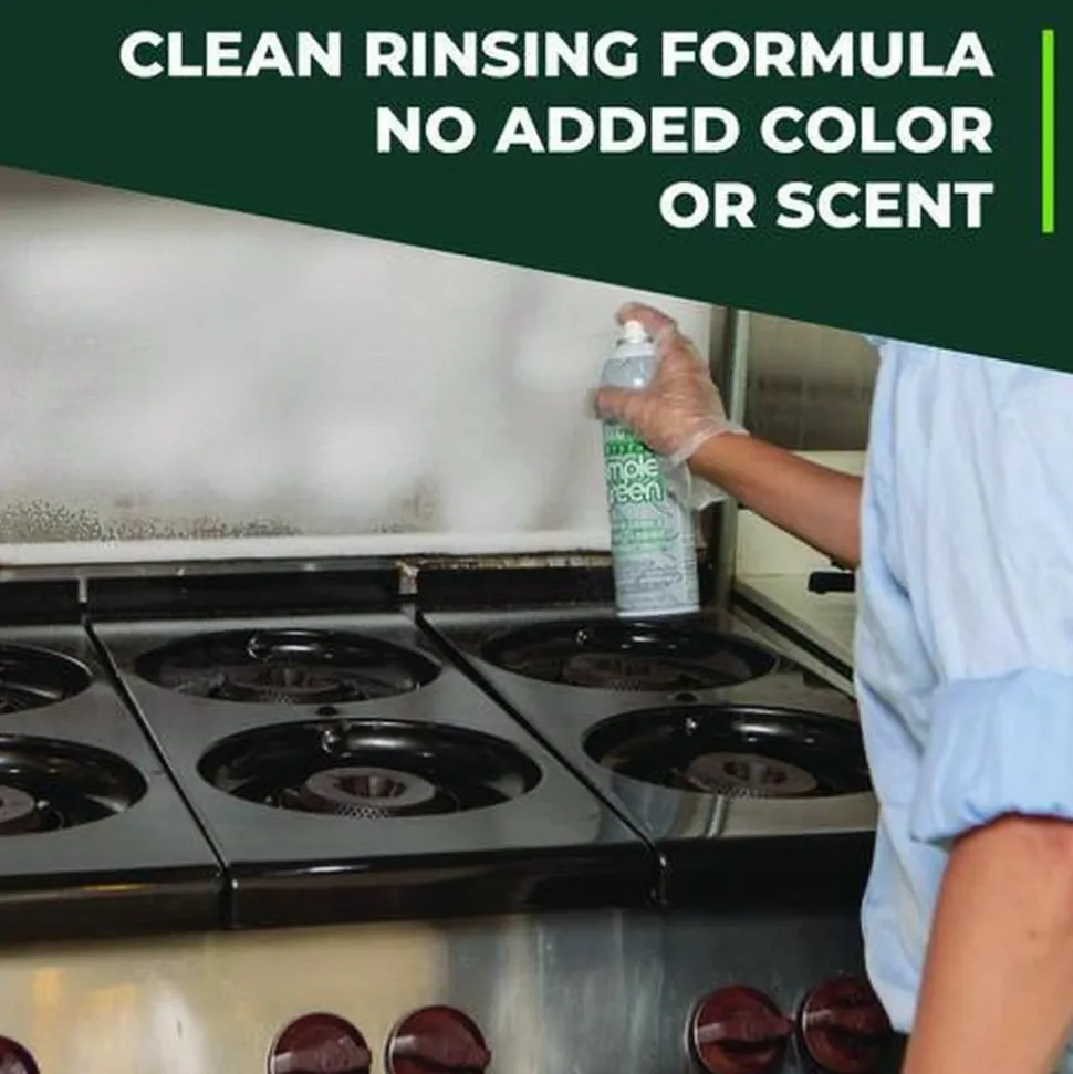 Simple Green Crystal 20 oz Aerosol Spray Foaming Industrial Cleaner and Degreaser (12/Carton)