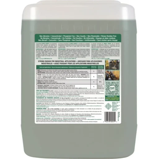 Simple Green 5-Gallon Concentrated Industrial Cleaner and Degreaser Pail
