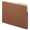 Smead 73085 1.75 in. Expansion Letter Size Redrope Drop Front File Pockets with 2/5-Cut Guide Height Tabs (25/Box)