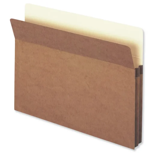 Smead 1.75 in. Expansion Letter Size Redrope Drop Front File Pockets (50/Box)