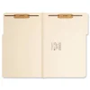 Smead 1.5 in. Expansion Top Tab Fastener Folders, 2 Fasteners - Legal Size/Manila Exterior (50/Box)