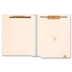 Smead 0.5 in. x 1 in. 24 Yearly End Tab File Folder Labels - Orange (250/Pack)