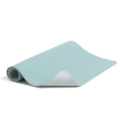 Smead 31.5 in. x 15.7 in. Vegan Leather Desk Pads - Light Blue