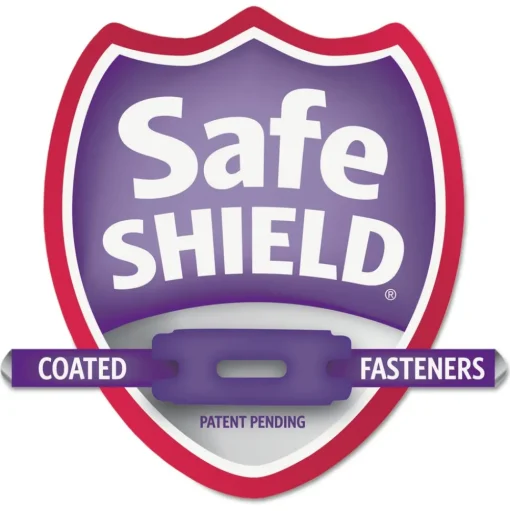 Smead 6 SafeSHIELD Fasteners 2 Dividers Letter Size 6-Section Pressboard Top Tab Pocket Classification Folders - Bright Red (10/Box)