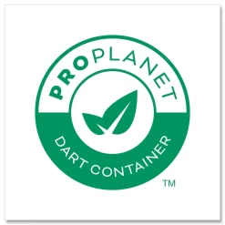 SOLO 8 oz Compostable Paper Hot Cups - White/Green (20/Carton)