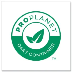 SOLO 16 oz Compostable Paper Hot Cups - White/Green (1000/Carton)