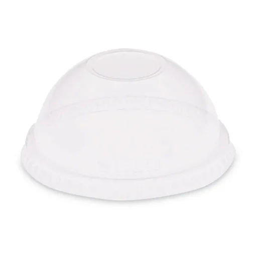 SOLO 2.5 oz to 9 oz Plastic Dome-Top Cold Cup Lids - Clear (2500/Carton)