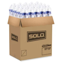 SOLO Symphony 16 oz. Paper Cold Cups - White/Beige (1000/Carton)