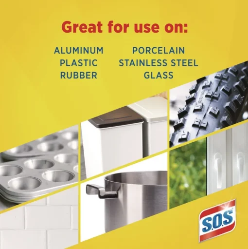 S.O.S. Steel Wool Soap Pad (24/Carton)