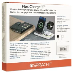 Spracht Flex Charge 3, USB-C, White
