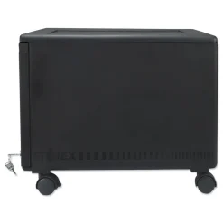 Storex 1 Legal/letter-Size File Drawer 14.75 in. x 18.25 in. x 12.75 in. Single-Drawer Mobile Filing Cabinet - Black